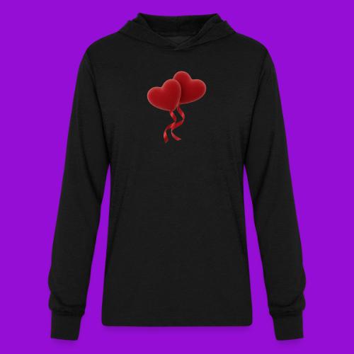 Two hearts together - Unisex Long Sleeve Hoodie Shirt