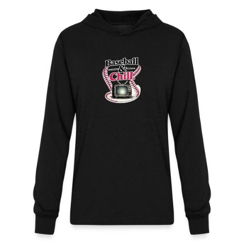 Baseball & Chill TV Vibes - Unisex Long Sleeve Hoodie Shirt