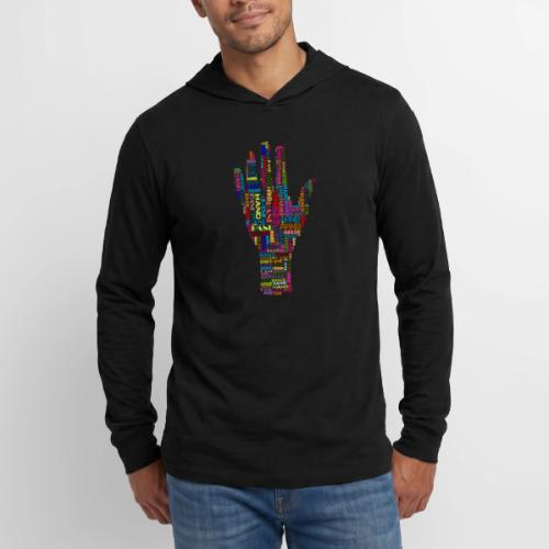 The Hand - Unisex Long Sleeve Hoodie Shirt