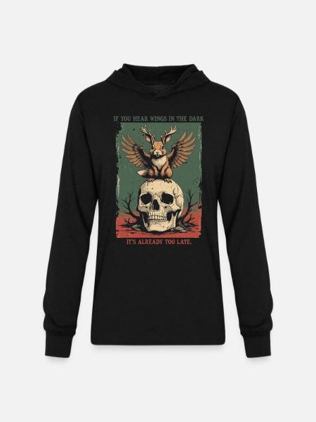 Wolpertinger Creature Mythological Creatures - Unisex Long Sleeve Hoodie Shirt - black