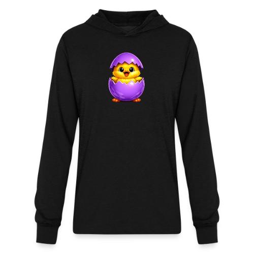 Easter Chick Purple - Unisex Long Sleeve Hoodie Shirt