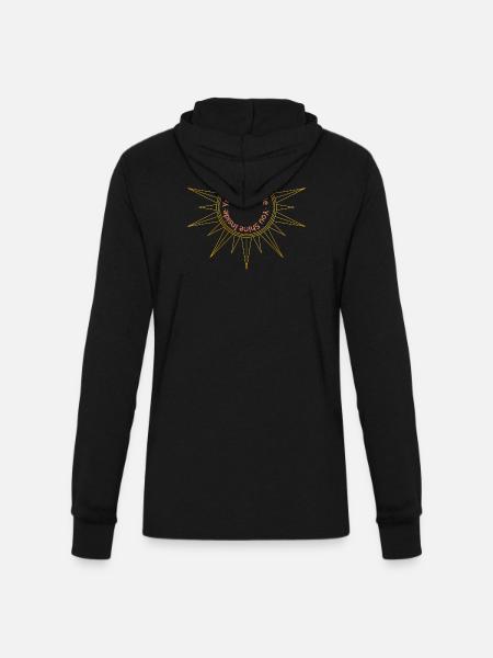 Sunshine - Unisex Long Sleeve Hoodie Shirt - black