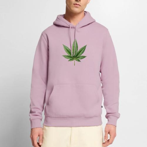 Cannabis Leaf - Men's Premium Hoodie
