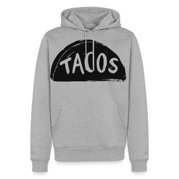 family matching tacos - Men's Premium Hoodie - heather grey - Front