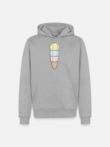 Sweet Dreams and Good Days - Men's Premium Hoodie - heather grey