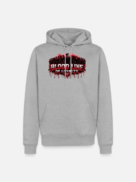 Bloodline of Loyalty - Men's Premium Hoodie - heather grey