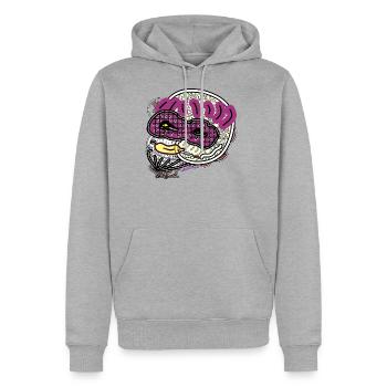Comic man - Men's Premium Hoodie - heather grey - Front