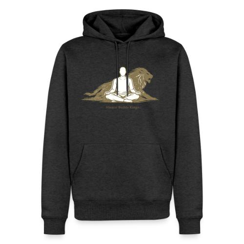 Silence Builds Kings Meditation Lion - Men's Premium Hoodie
