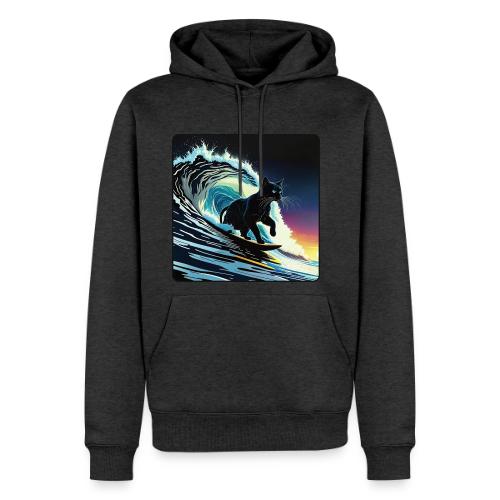 Black Cat Dawn Patrol - Men's Premium Hoodie