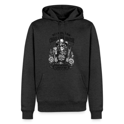 Chaos Coordinator Mom Skeleton Cowgirl - Men's Premium Hoodie