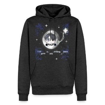 Celestial Chibi Character - Cute - Men's Premium Hoodie - heather anthracite - Front - Thijin (182cm) & Raik (115cm)