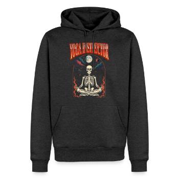 Yoga Instructor Tarot Halloween - Men's Premium Hoodie - heather anthracite - Front - Thijin (182cm) & Raik (115cm)