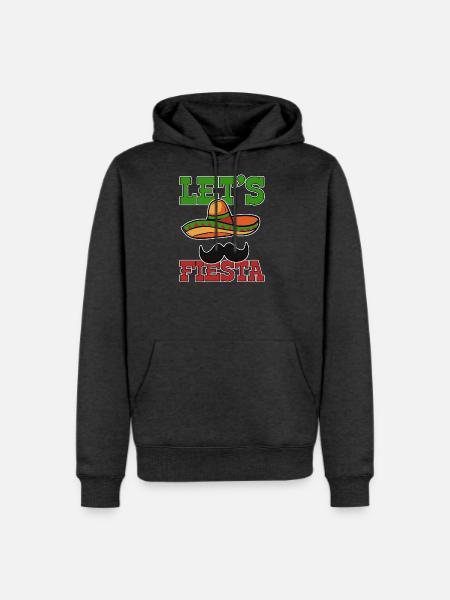 Cinco de Mayo Mexican - Men's Premium Hoodie - heather anthracite