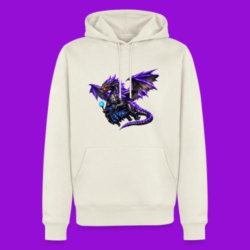 Neon Dragon and Battle Mage - Men's Premium Hoodie