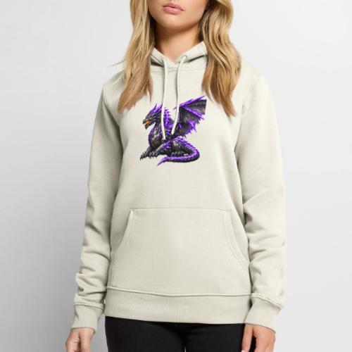 Neon Dragon at Rest - Men's Premium Hoodie