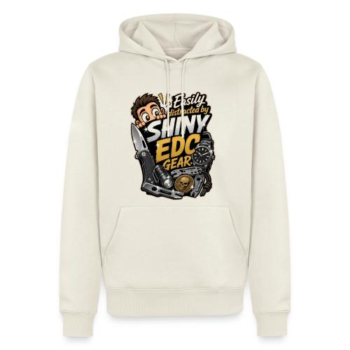 Easily Distracted By Shiny EDC Gear Funny Knife - Men's Premium Hoodie