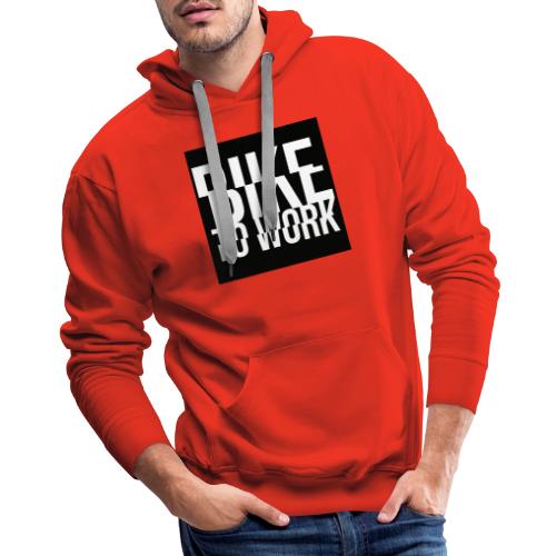bike to work - Men's Premium Hoodie