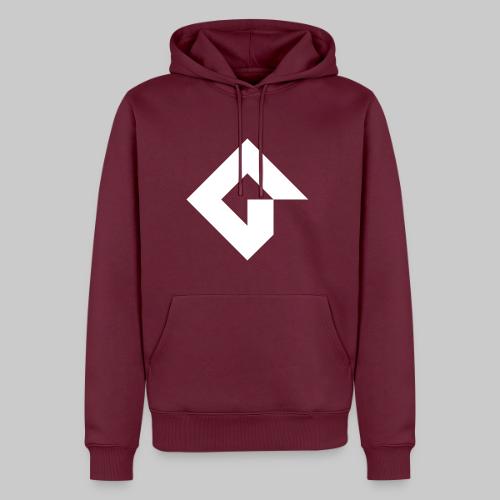 Unisex White GameMaker Logo | GameMaker - Men's Premium Hoodie