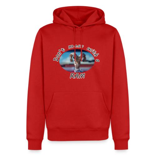 Don’t Mess with a RAM - Men's Premium Hoodie