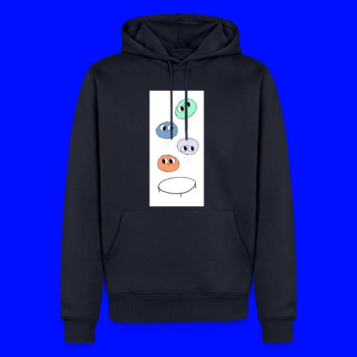 Puffs on a Trampoline (iPhone Case) - Men's Premium Hoodie