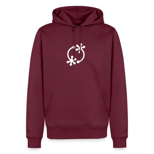 NM Logo Icon (White) - Men's Premium Hoodie