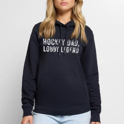 HOCKEY DAD, LOBBY LEGEND - Men's Premium Hoodie