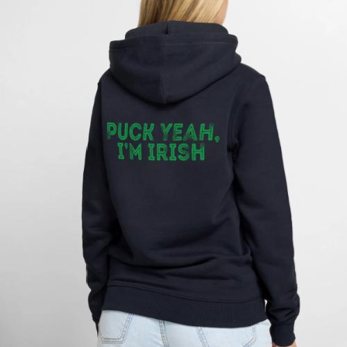 PUCK YEAH, I'M IRISH - Men's Premium Hoodie