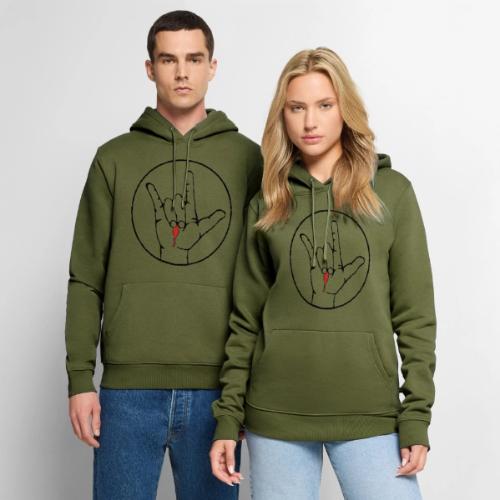 Jesus loves you - Men's Premium Hoodie