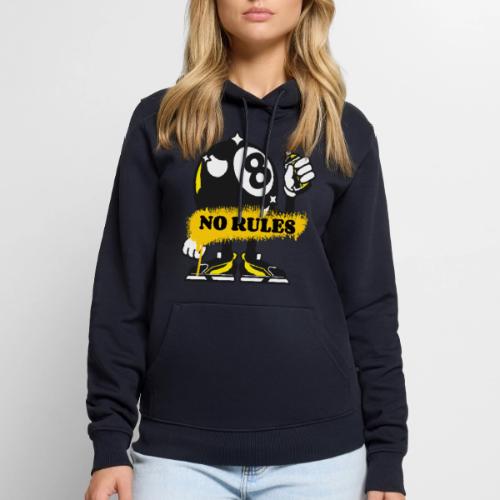 No Rules 8 Ball - Men's Premium Hoodie
