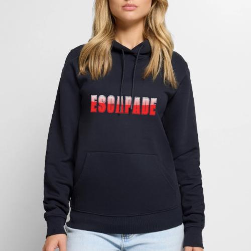 ESCAPADE Bold Typography Graphic Design - Men's Premium Hoodie