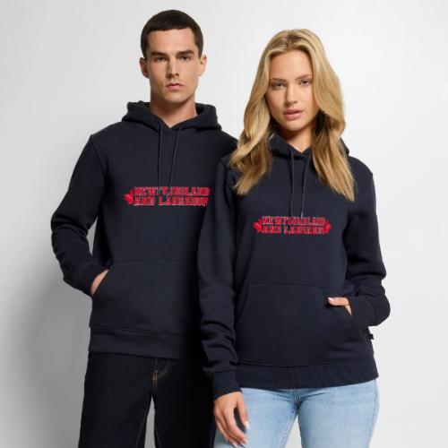 Newfoundland and Labrador with maple leaf - Men's Premium Hoodie