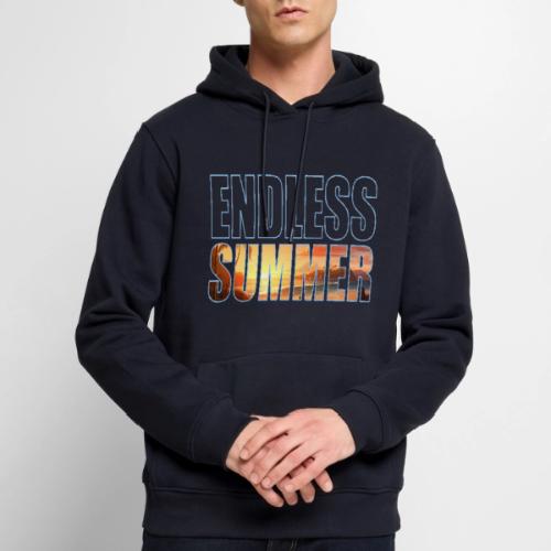 Golden Summer Vibes - Men's Premium Hoodie