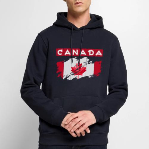 Canada, Inspired by the Canadian flag - Men's Premium Hoodie