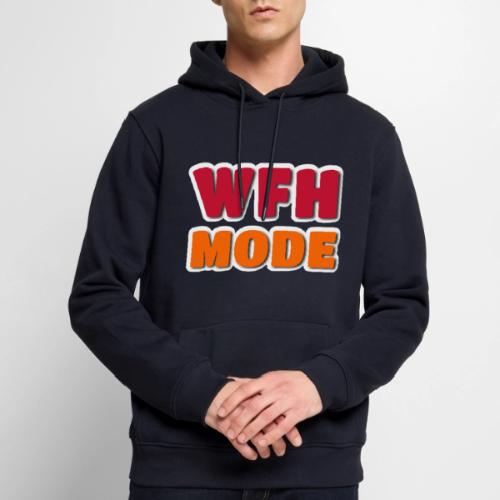 WFH Mode Remote Work Lifestyle Design - Men's Premium Hoodie