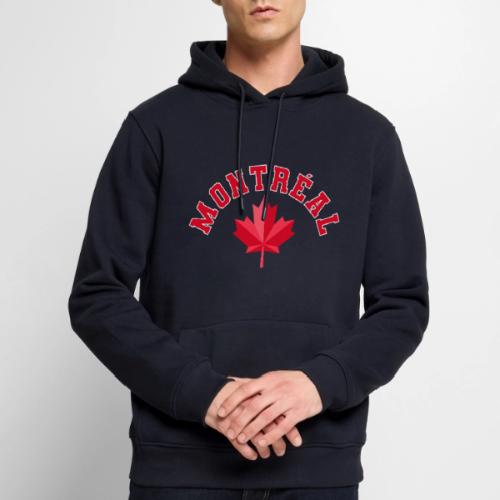 Montréal with maple leaf - Men's Premium Hoodie