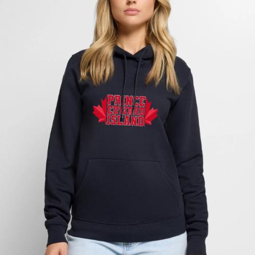 Prince Edward Island with maple leaf - Men's Premium Hoodie