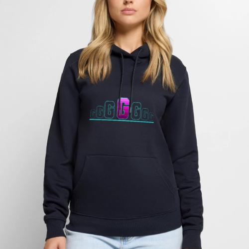 Letter G – Capital Varsity Alphabet Monogram - Men's Premium Hoodie