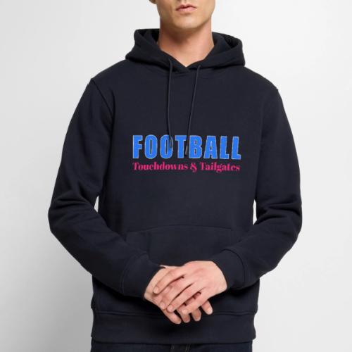 Football Touchdowns & Tailgates Design - Men's Premium Hoodie