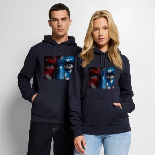 USA: Painted for the Flag - Men's Premium Hoodie