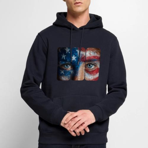 USA: Stars in Her Eyes - Men's Premium Hoodie