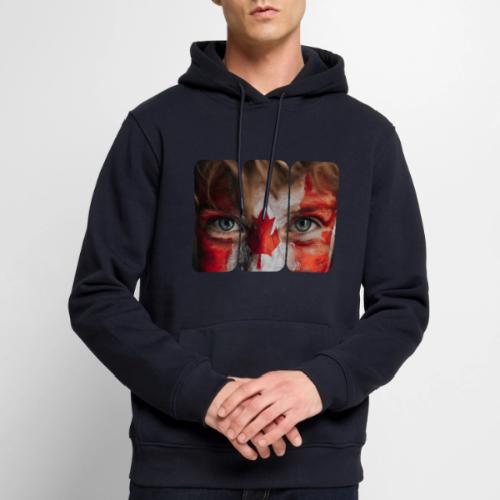 Canada: Maple Leaf Gaze - Men's Premium Hoodie