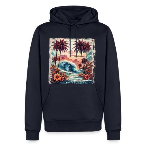Paradise Wave - Men's Premium Hoodie