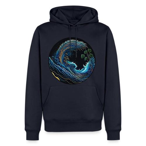 Leaf Wave - Men's Premium Hoodie