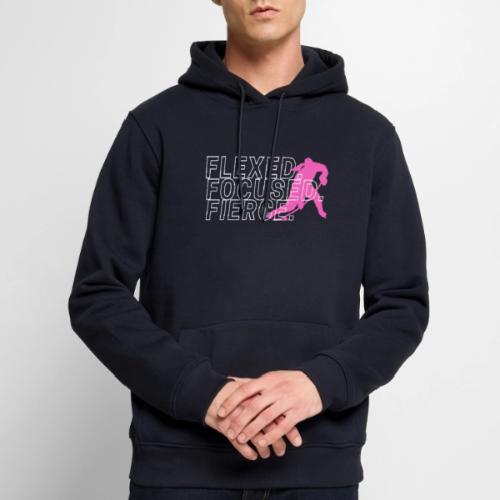 FLEXED.FOCUED.FIERCE - Men's Premium Hoodie