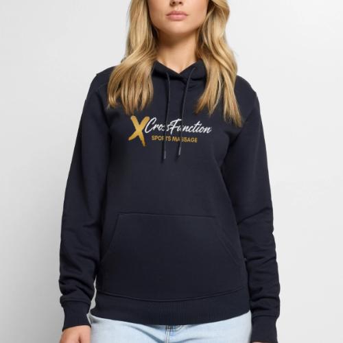 White XF SPORTS MASSAGE LOGO (front only) - Men's Premium Hoodie