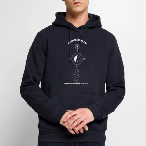 Balance is The Key To Extraordinary Essence - Men's Premium Hoodie
