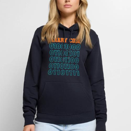 Say Hello in Binary code - Men's Premium Hoodie