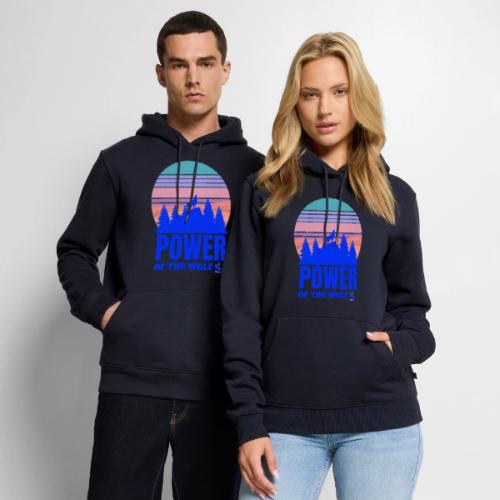Power Of The Wolf - Men's Premium Hoodie