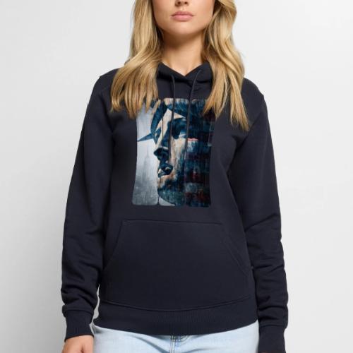 USA: Urban Liberty Triptych - Men's Premium Hoodie