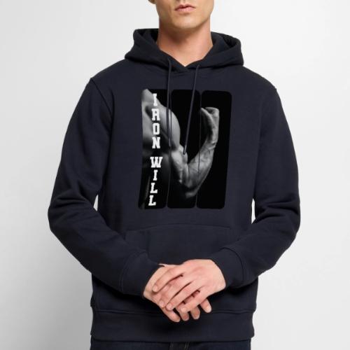 Bodybuilding: Iron Will - Men's Premium Hoodie